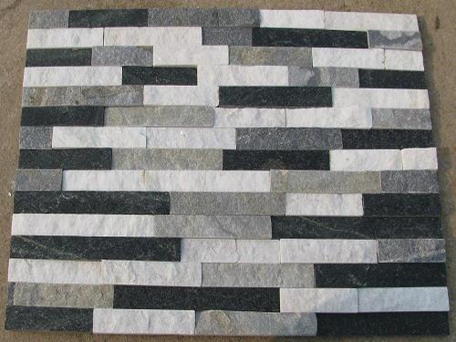 Black-green-white Assorted colors of Slate