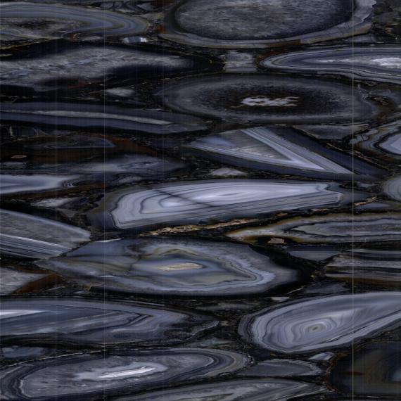 Blue marble stone quality floor application