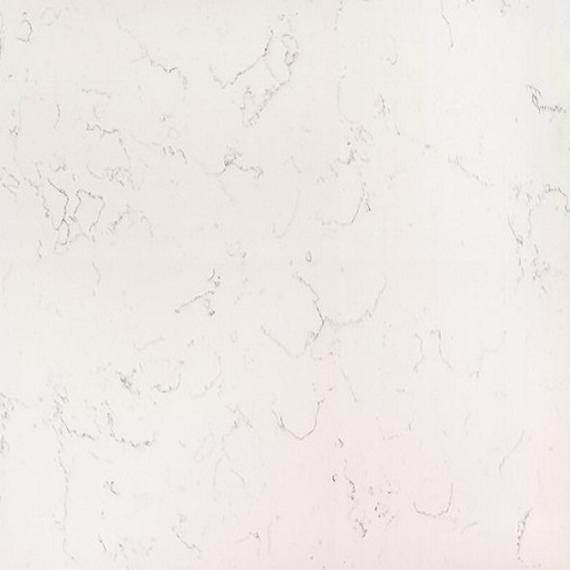 White quartz surfaces for indoor applications