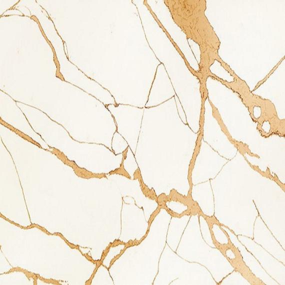 Quartz golde veined tops for luxury interior