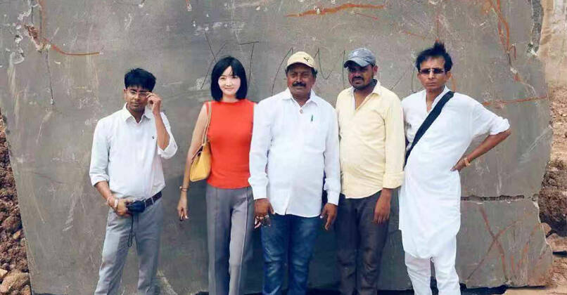 Meetings with the Black Galaxy Granite Quarry Owner in India